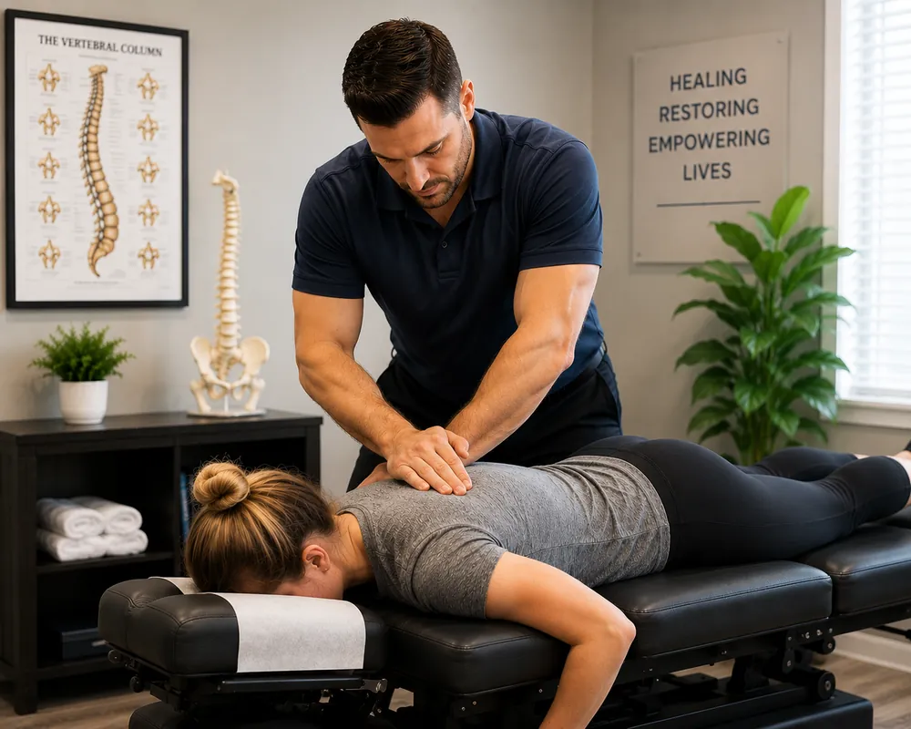 Chiropractic Adjustment at Munroe Chiropractic in Buffalo, NY